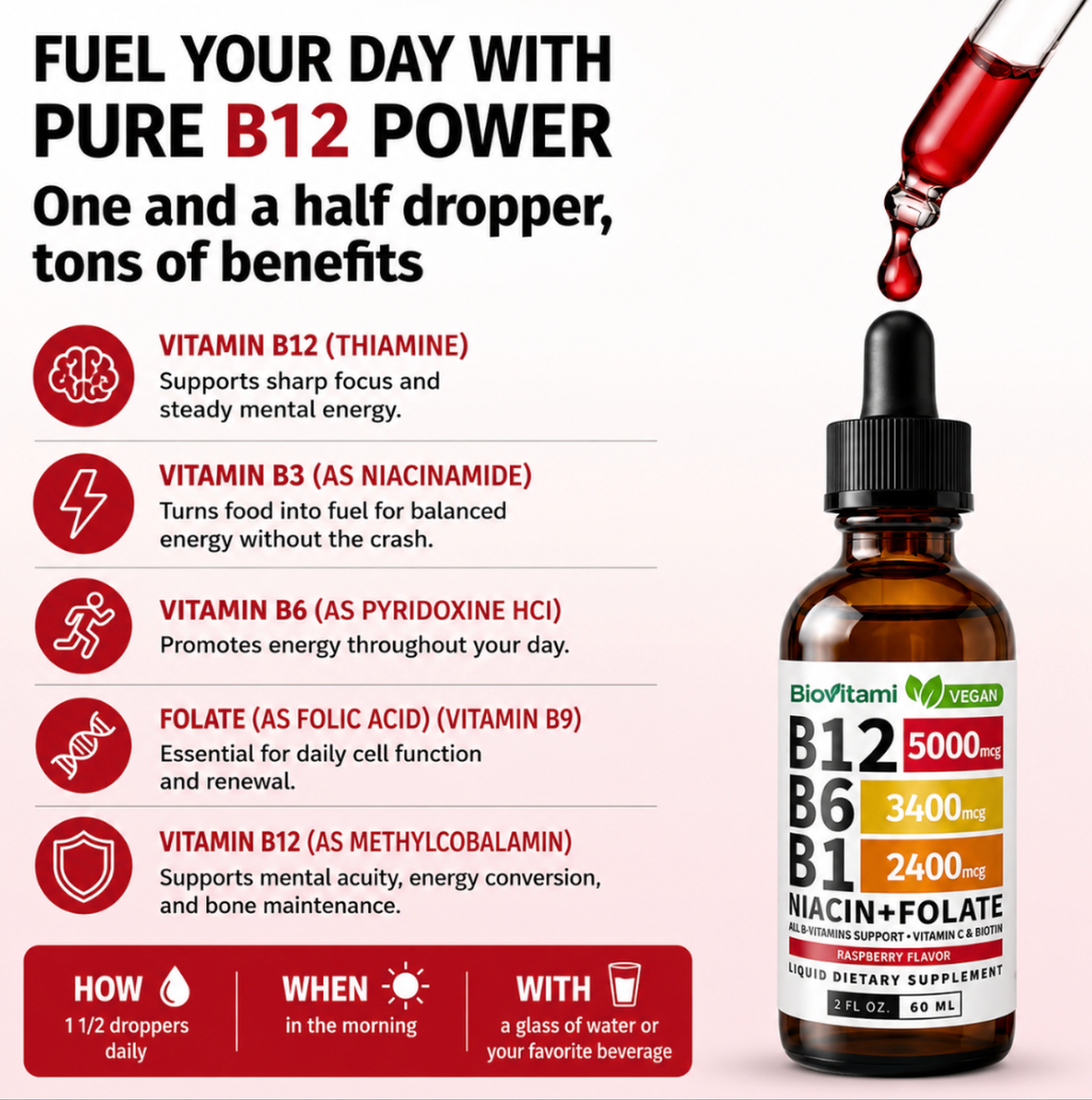 Biovitami B-Power Drops