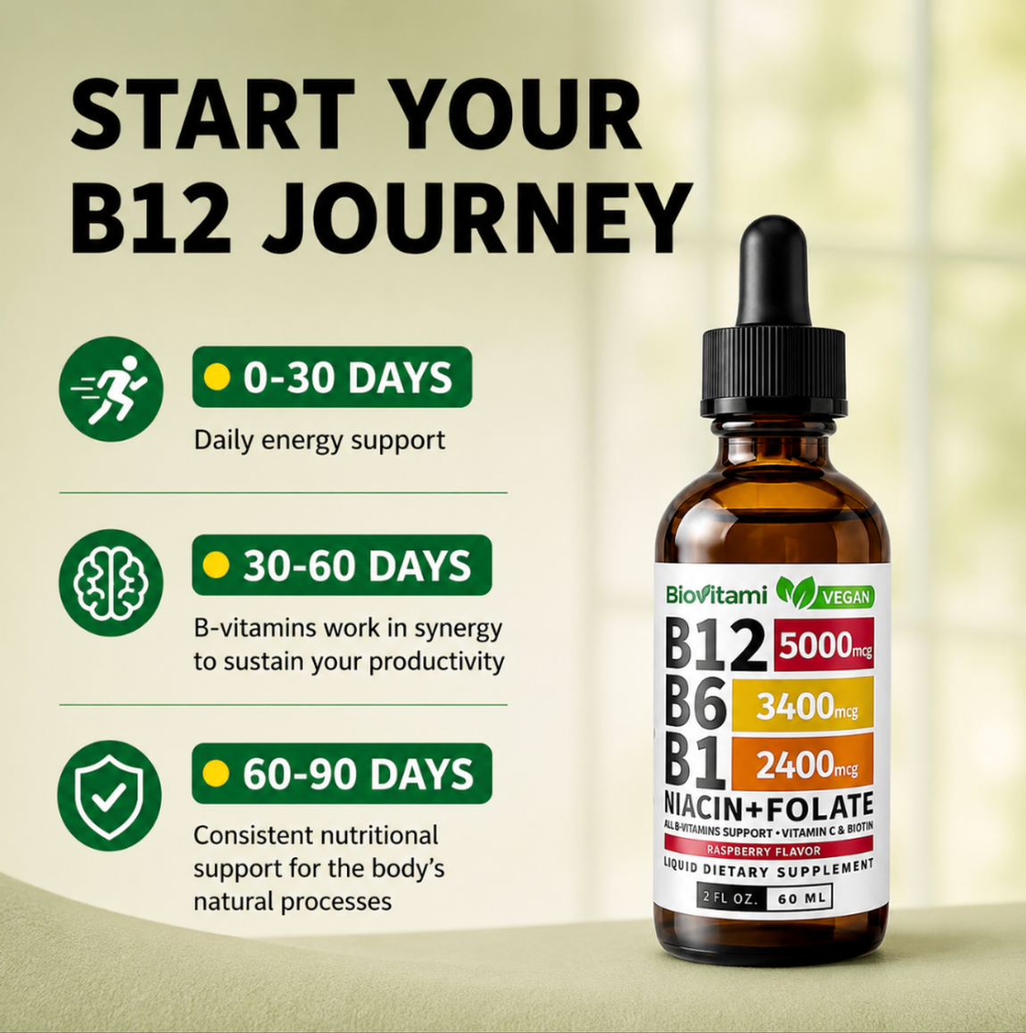 Biovitami B-Power Drops